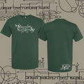 "Postage" Tee Forest Green SHIPPING JUNE 15TH