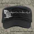 "Depart Me" Cadet Hat Black SHIPPING JUNE 15TH